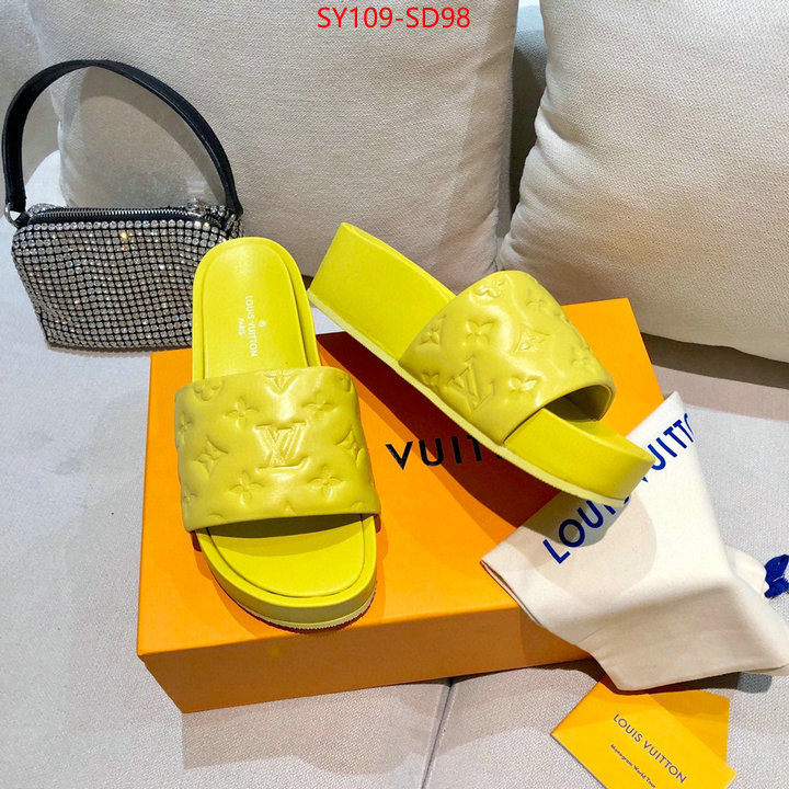 Women Shoes-LV,1:1 replica wholesale , ID: SD98,$: 109USD