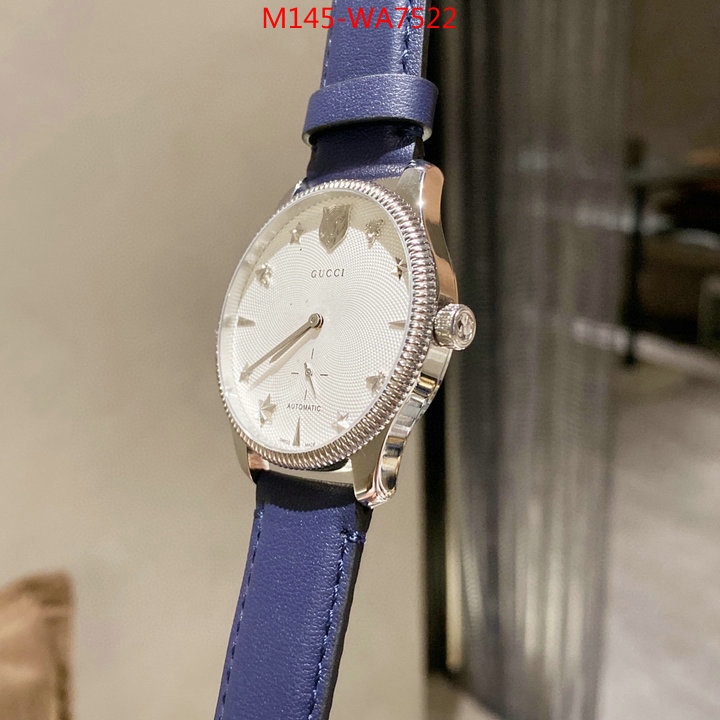 Watch(4A)-Gucci,luxury shop ,ID: WA7522,$: 145USD