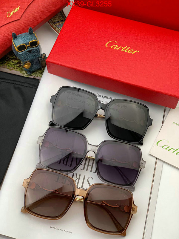 Glasses-Cartier,designer 1:1 replica , ID: GL3255,$: 39USD