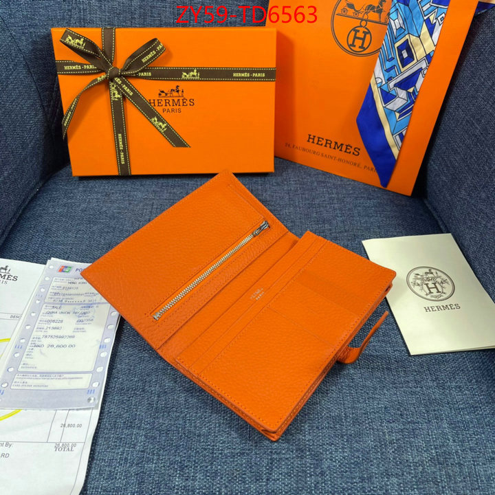 Hermes Bags(4A)-Wallet-,the best quality replica ,ID: TD6563,$: 59USD