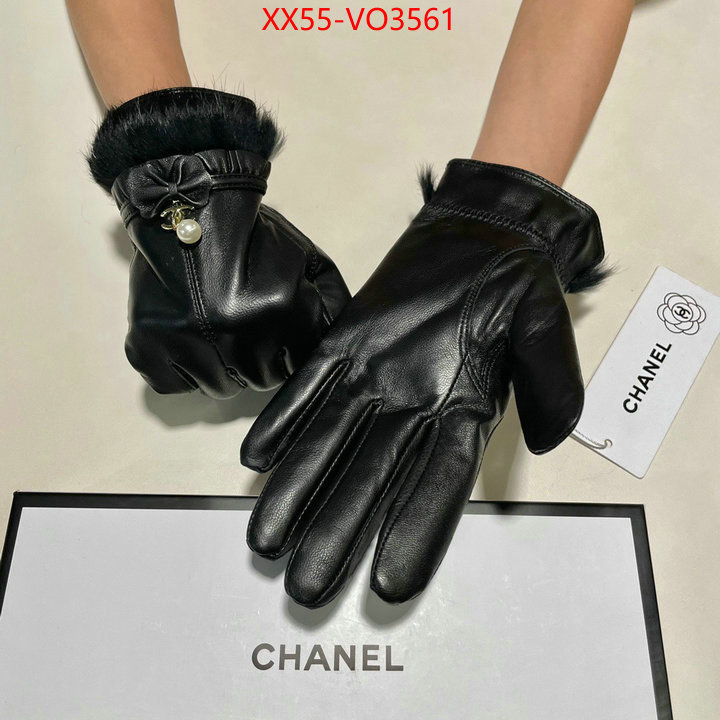 Gloves-Chanel,mirror copy luxury , ID: VO3561,$: 55USD
