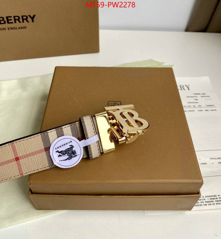 Belts-Burberry,what's the best place to buy replica , ID: PW2278,$: 59USD