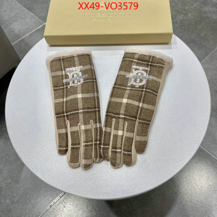 Gloves-Burberry,mirror copy luxury , ID: VO3579,$: 49USD