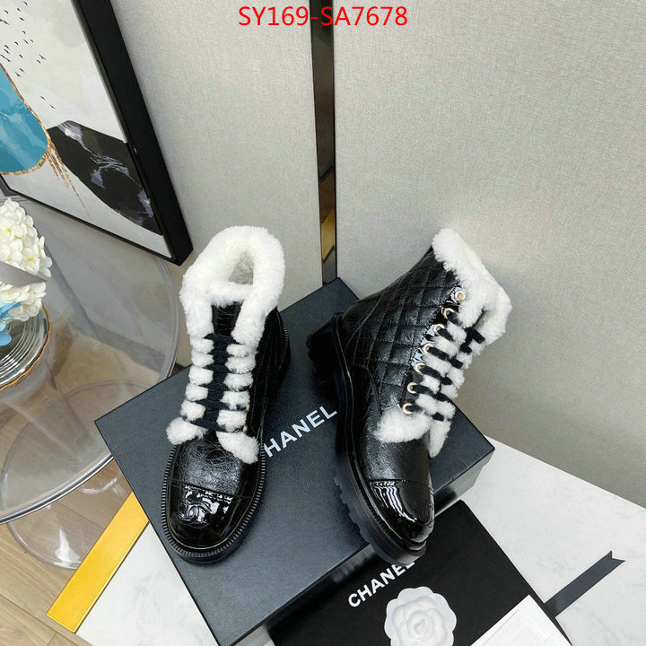 Women Shoes-Chanel,where to buy replicas , ID: SA7678,$: 169USD