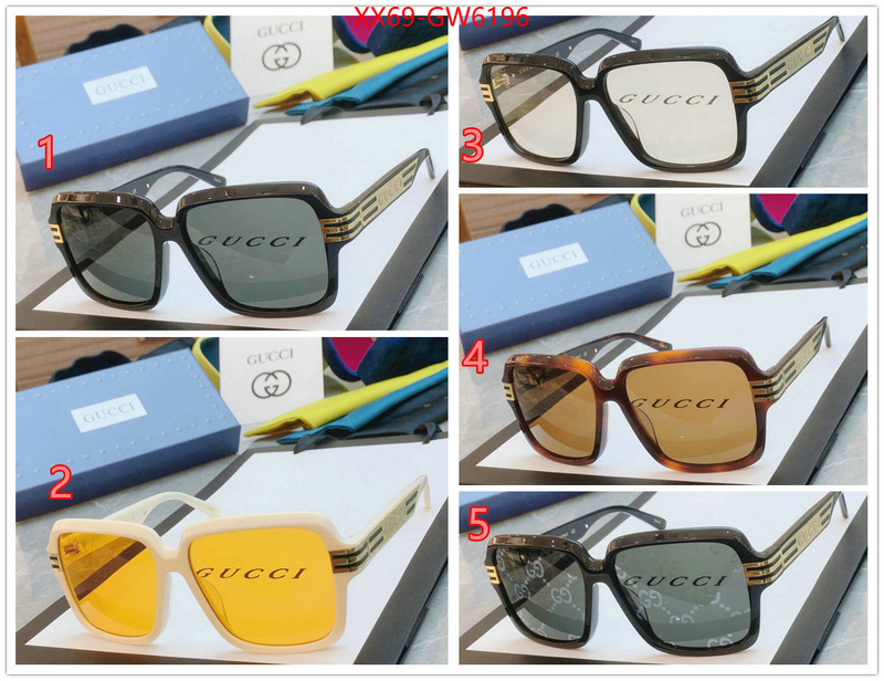 Glasses-Gucci,perfect quality , ID: GW6196,$: 69USD