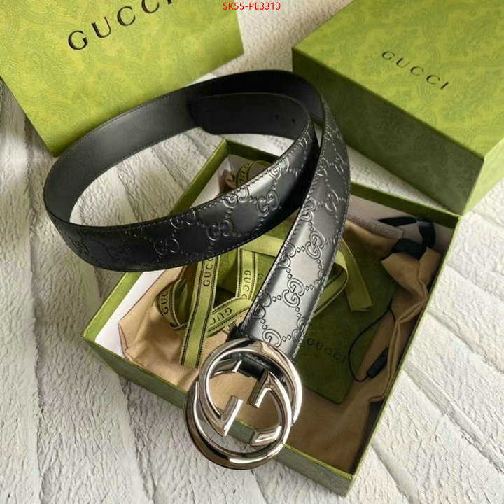 Belts-Gucci,supplier in china , ID: PE3313,$: 55USD