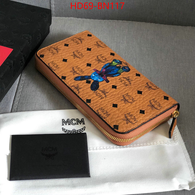 MCM Bags(TOP)-Wallet,ID: BN117,$: 69USD