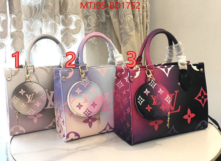 LV Bags(4A)-Handbag Collection-,ID: BD1752,$: 95USD