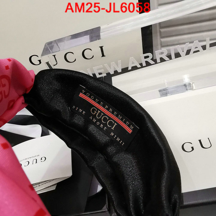 Hair band-Gucci,mirror quality , ID: JL6058,$: 25USD