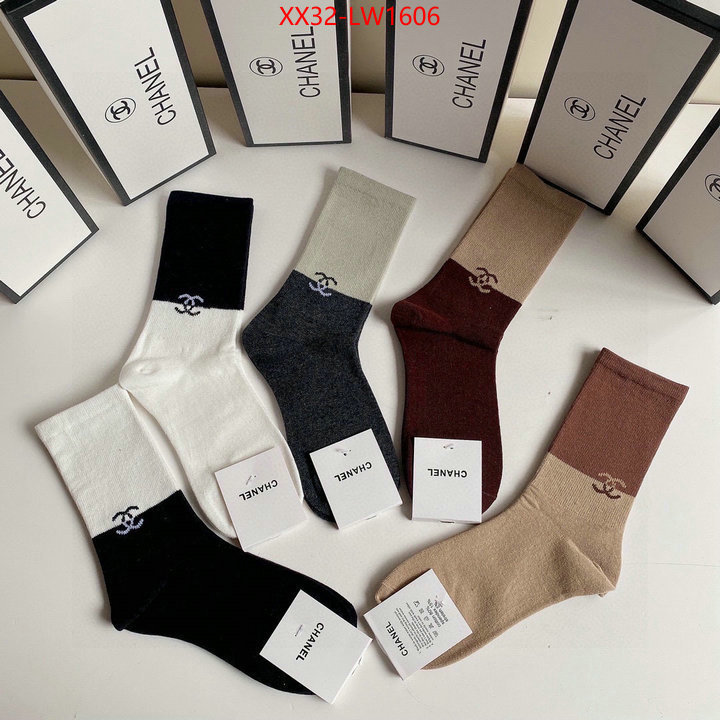 Sock-Chanel,can i buy replica , ID: LW1606,$: 32USD