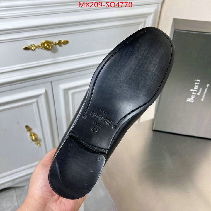 Men Shoes-Berluti,exclusive cheap , ID: SO4770,$: 209USD