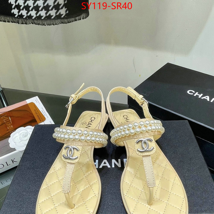 Women Shoes-Chanel,top 1:1 replica , ID:SR40,$: 119USD