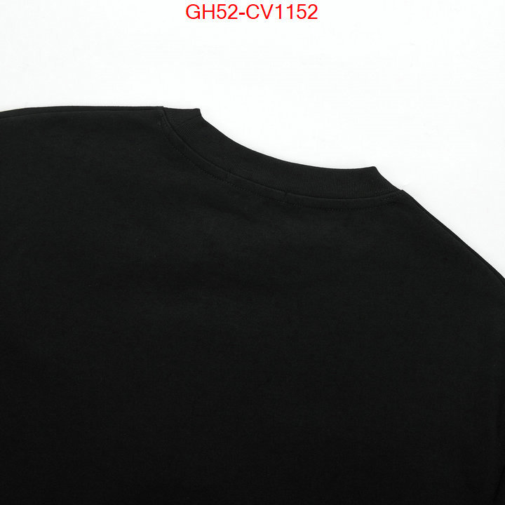 Clothing-Balenciaga,the top ultimate knockoff , ID: CV1152,$: 52USD