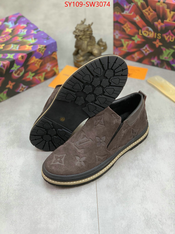 Men Shoes-LV,wholesale imitation designer replicas , ID: SW3074,$: 109USD