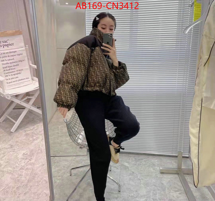 Down jacket Women-Fendi,where could you find a great quality designer , ID: CN3412,$: 169USD