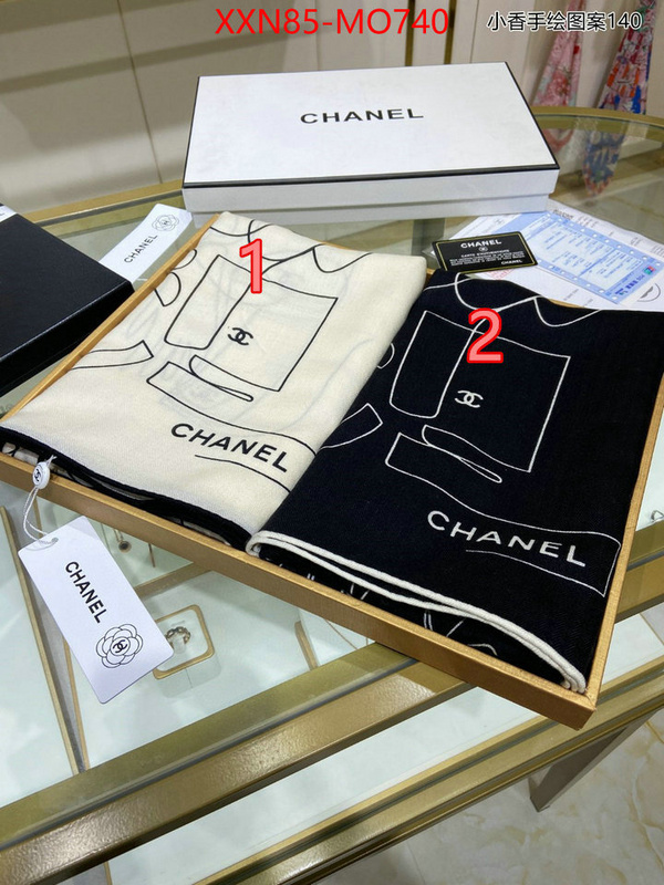 Scarf-Chanel,fashion designer , ID: MO740,$: 85USD