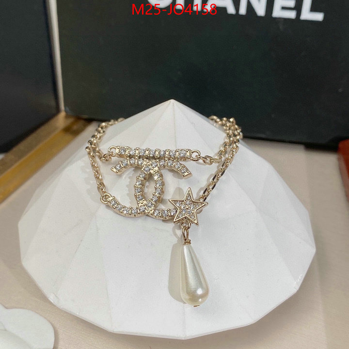 Jewelry-Chanel,the online shopping , ID: JO4158,$: 25USD