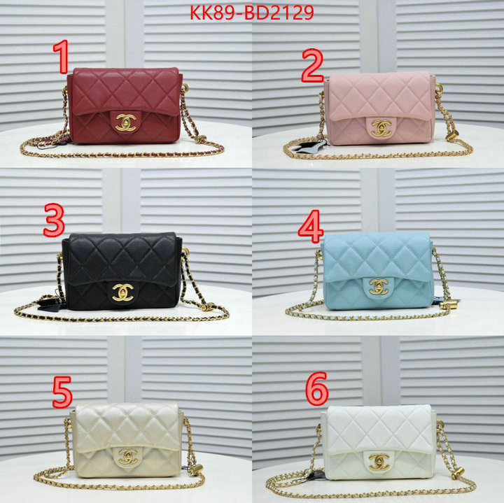 Chanel Bags(4A)-Diagonal-,ID: BD2129,$: 89USD