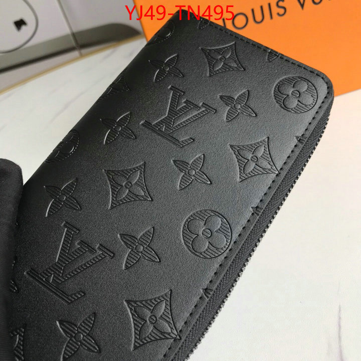 LV Bags(4A)-Wallet,ID: TN495,$: 49USD