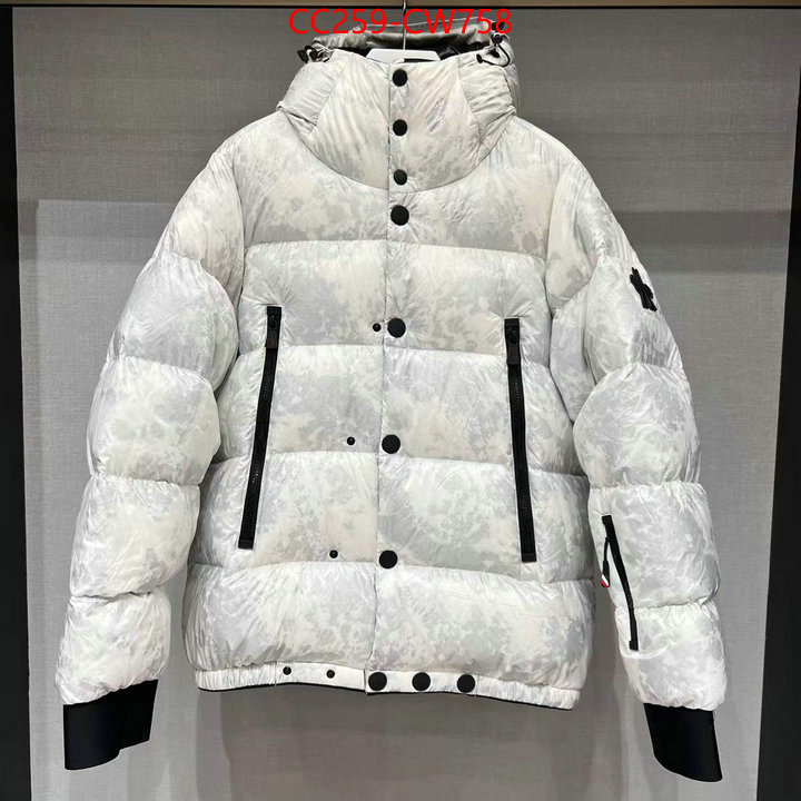 Down jacket Women-Moncler,aaaaa class replica , ID: CW758,$: 259USD