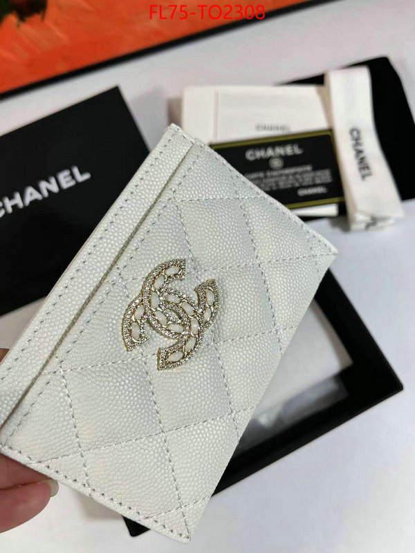 Chanel Bags(TOP)-Wallet-,ID: TO2308,$: 75USD