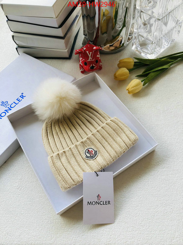 Cap (Hat)-Moncler,mirror copy luxury , ID: HW2946,$: 39USD