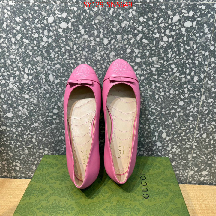 Women Shoes-Gucci,7 star quality designer replica , ID: SN5649,$: 129USD