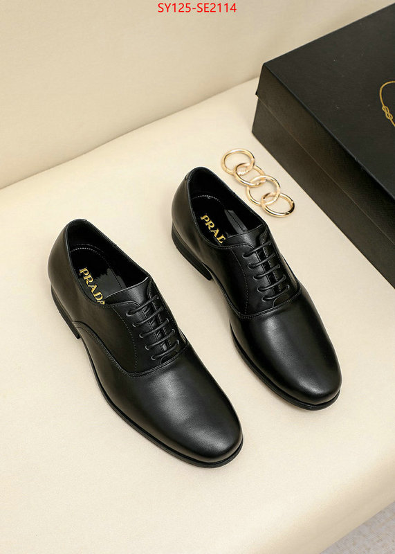 Men Shoes-Prada,aaaaa+ replica designer , ID: SE2114,$: 125USD