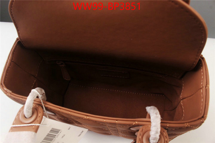 Dior Bags(4A)-Lady-,ID: BP3851,$: 99USD