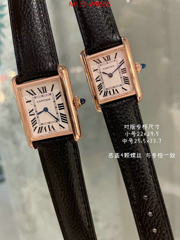 Watch(4A)-Cartier,replica us , ID: WR536,$: 139USD