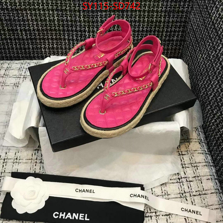 Women Shoes-Chanel,where quality designer replica , ID: SD742,$: 115USD