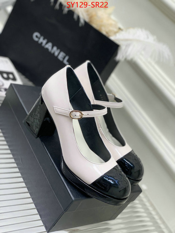 Women Shoes-Chanel,mirror copy luxury , ID: SR22,$: 129USD