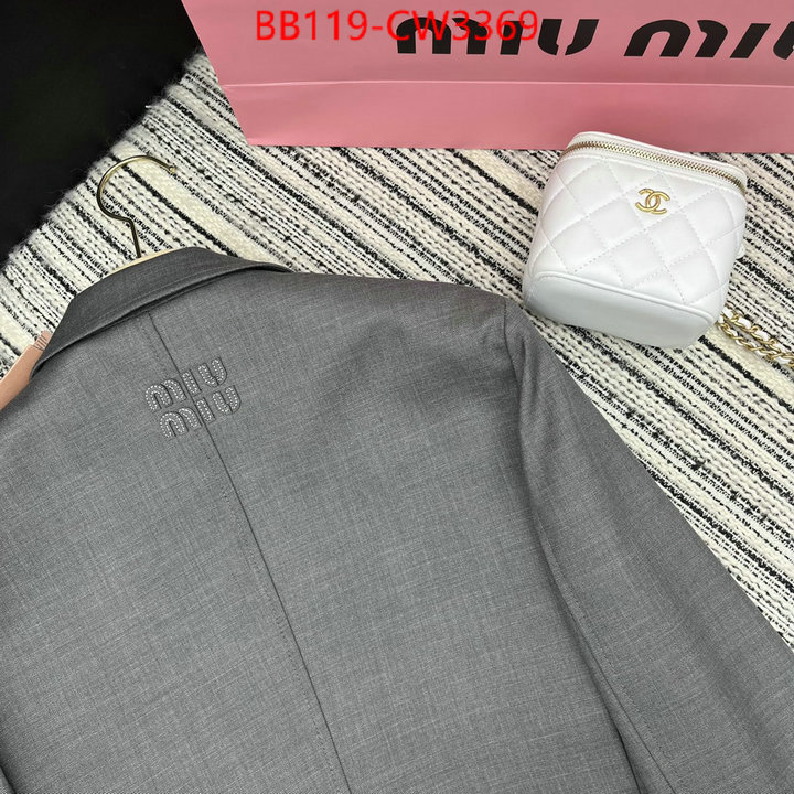 Clothing-MIU MIU,best wholesale replica , ID: CW3369,$: 119USD