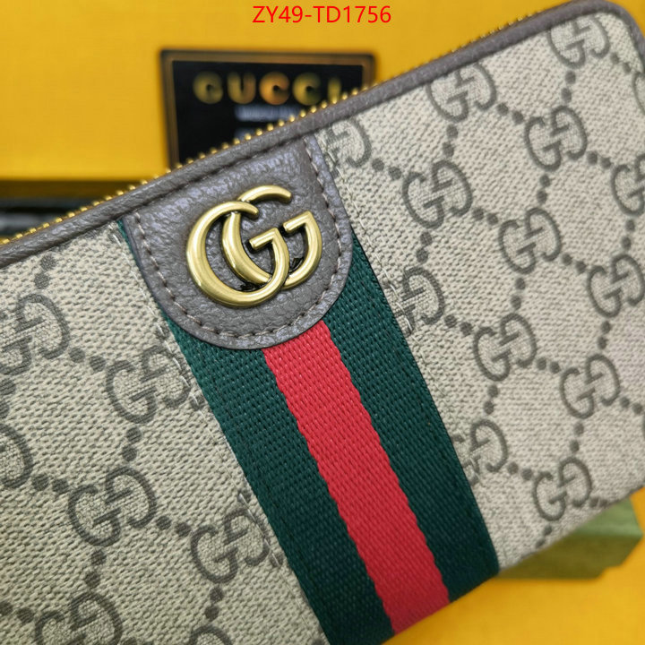 Gucci Bags(4A)-Wallet-,ID: TD1756,$: 49USD