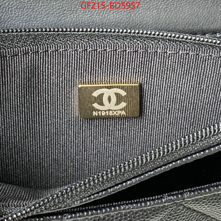 Chanel Bags(TOP)-Diagonal-,ID: BD5957,$: 215USD