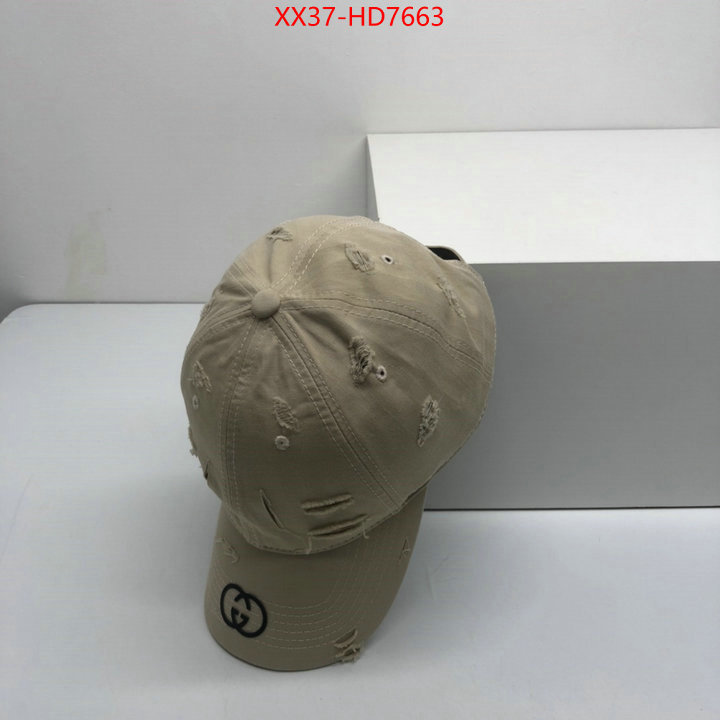 Cap (Hat)-Gucci,shop cheap high quality 1:1 replica , ID: HD7663,$: 37USD