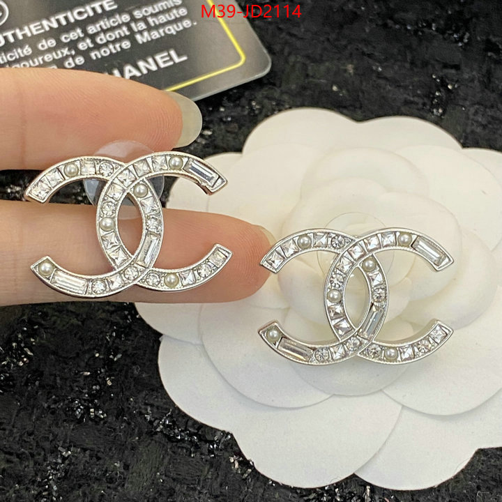 Jewelry-Chanel,highest quality replica , ID: JD2114,$: 39USD