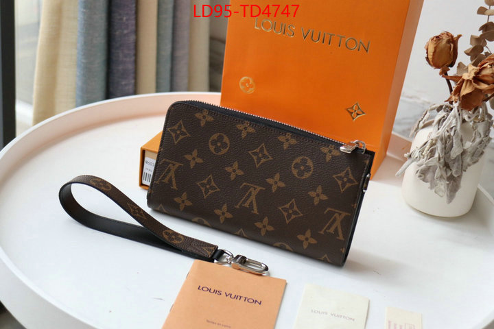 LV Bags(TOP)-Wallet,ID: TD4747,$: 95USD