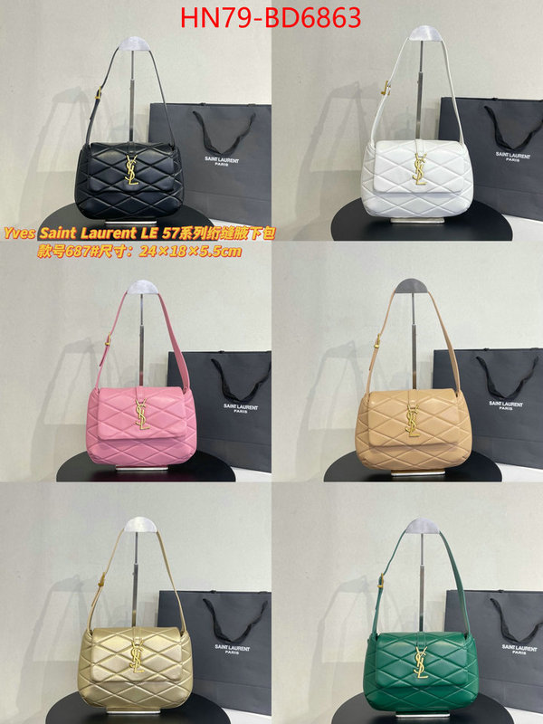 YSL Bag(4A)-Diagonal-,ID: BD6863,$: 79USD