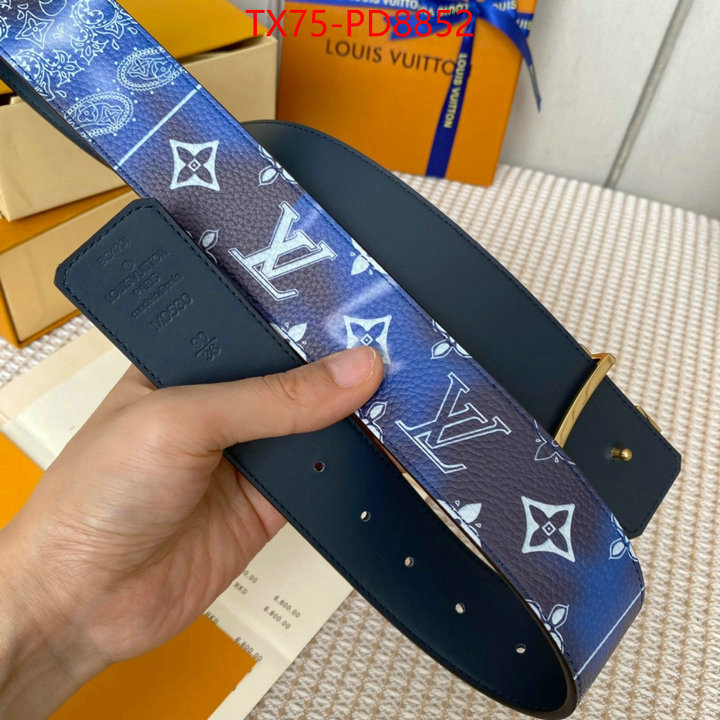 Belts-LV,designer 7 star replica , ID: PD8852,$: 75USD