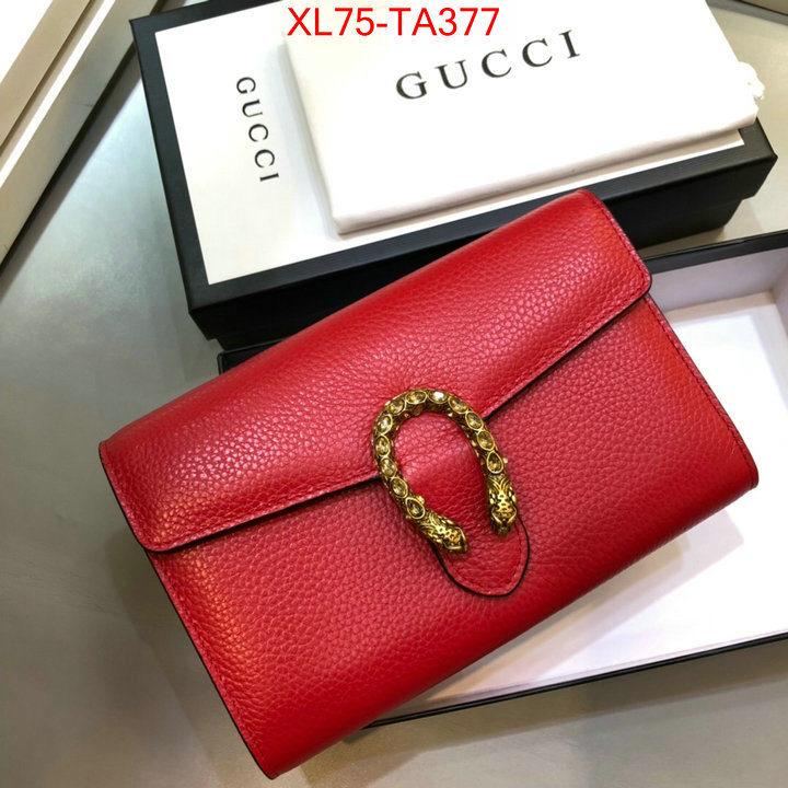 Gucci Bags(4A)-Wallet-,ID:TA377,$: 75USD