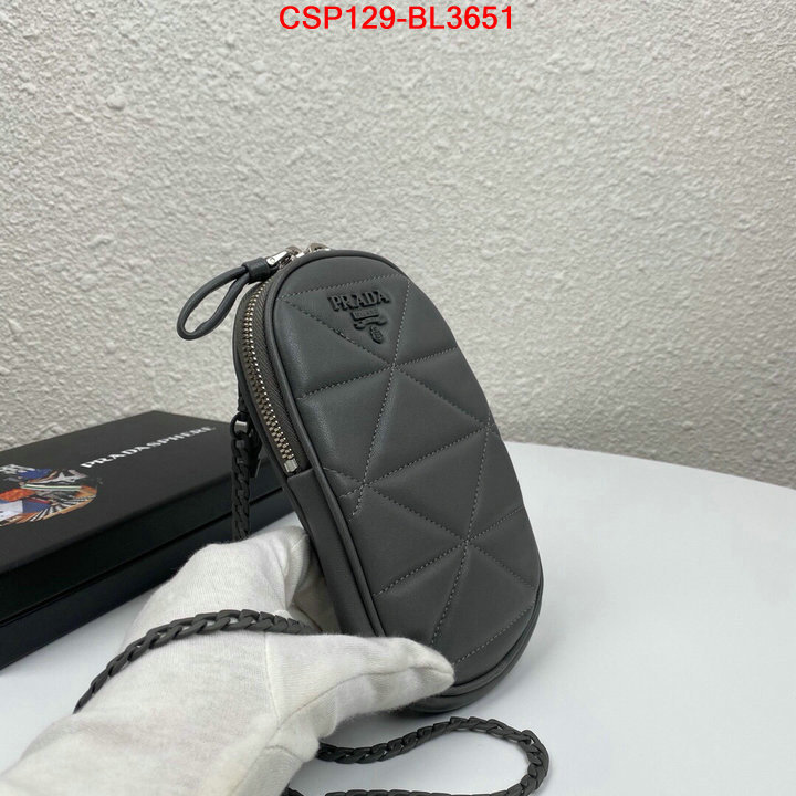 Prada Bags(TOP)-Diagonal-,ID: BL3651,$: 129USD