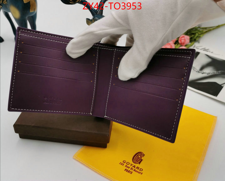 Goyard Bags(4A)-Wallet,counter quality ,ID: TO3953,$: 42USD