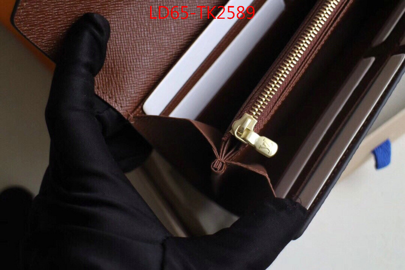 LV Bags(TOP)-Wallet,ID: TK2589,$:65USD