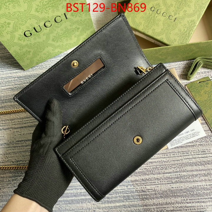 Gucci Bags(TOP)-Diagonal-,ID: BN869,$:129USD