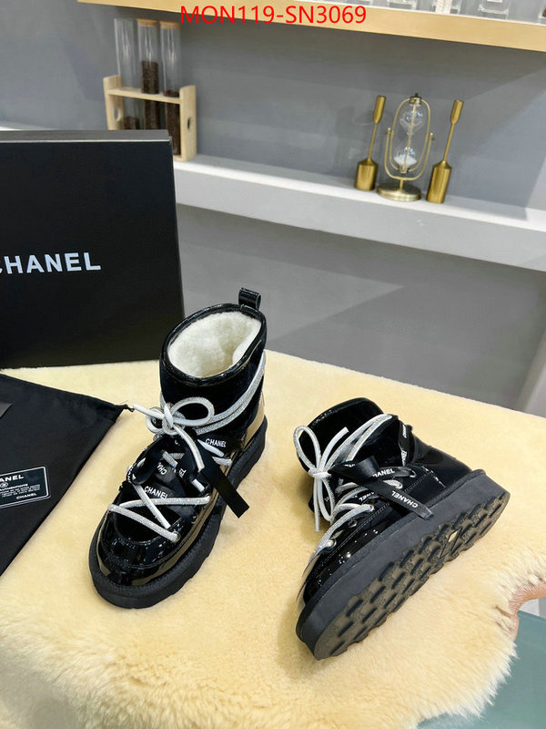 Women Shoes-Chanel,aaaaa+ replica , ID: SN3069,$: 119USD