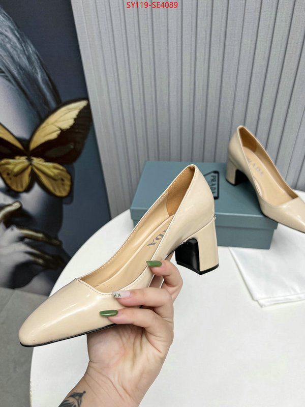 Women Shoes-Prada,the highest quality fake , ID: SE4089,$: 119USD