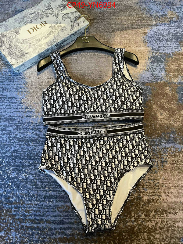 Swimsuit-Dior,top quality replica , ID: YN6994,$: 49USD