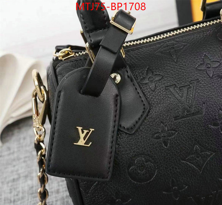 LV Bags(4A)-Speedy-,replica wholesale ,ID: BP1708,$: 75USD