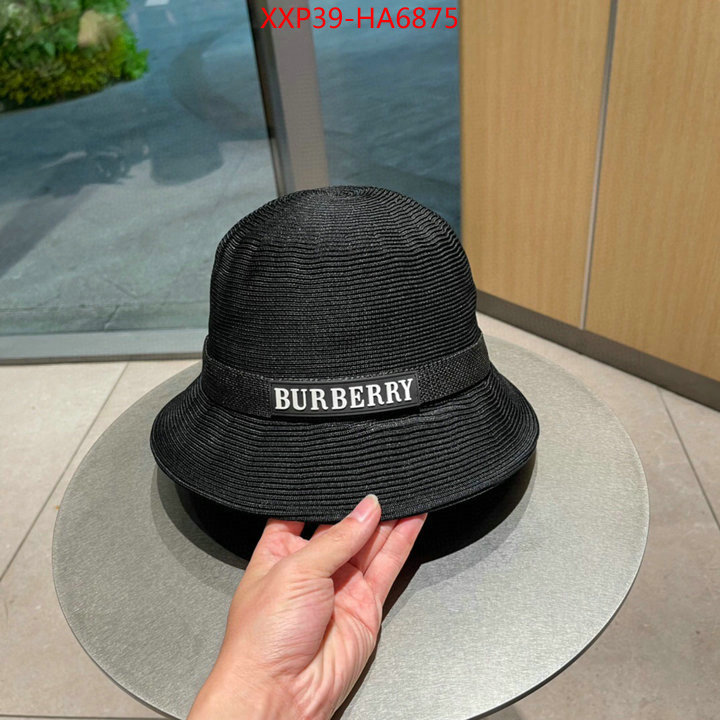 Cap (Hat)-Burberry,customize the best replica , ID: HA6875,$: 39USD